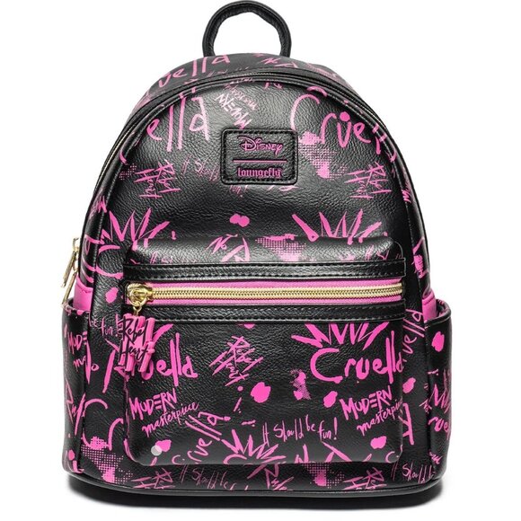 Loungefly Cruella Graffiti Mini-Backpack - EE Exclusive